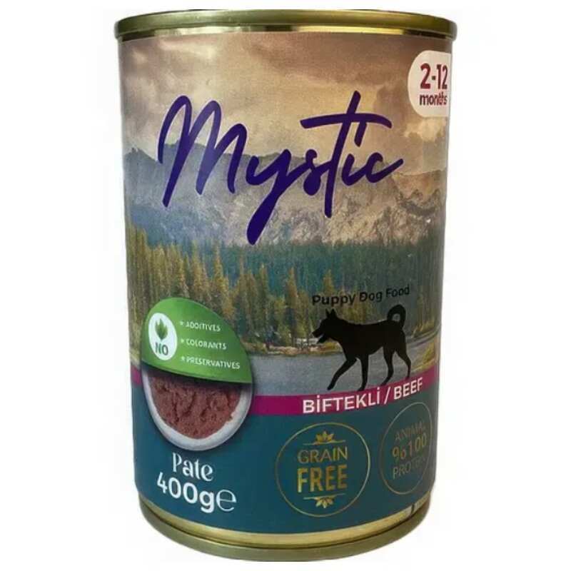 Mystic Паштет з курка м'ясо та м'ясні субпродукти яловичина для собак