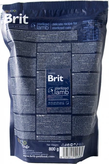 Brit Premium Корм з м'ясо та м'ясні субпродукти індичка ягня для дорослих котів