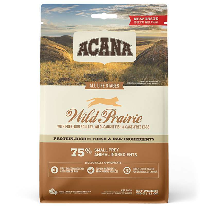 Acana Wild Prairie Cat - Сухой корм с курицей и рыбой для котят и кошек (5,4 кг)