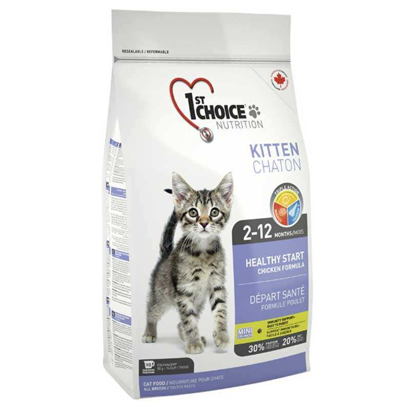 1st Choice Kitten Healthy Start - Сухой корм с курицей для котят (350 г)