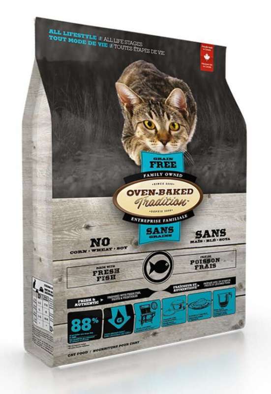 Oven Baked Tradition Oven-Baked (Овен-Бэкет) Tradition Fish Formula Adult Cat - Сухой корм со свежим мясом рыбы для кошек (1,13 кг)