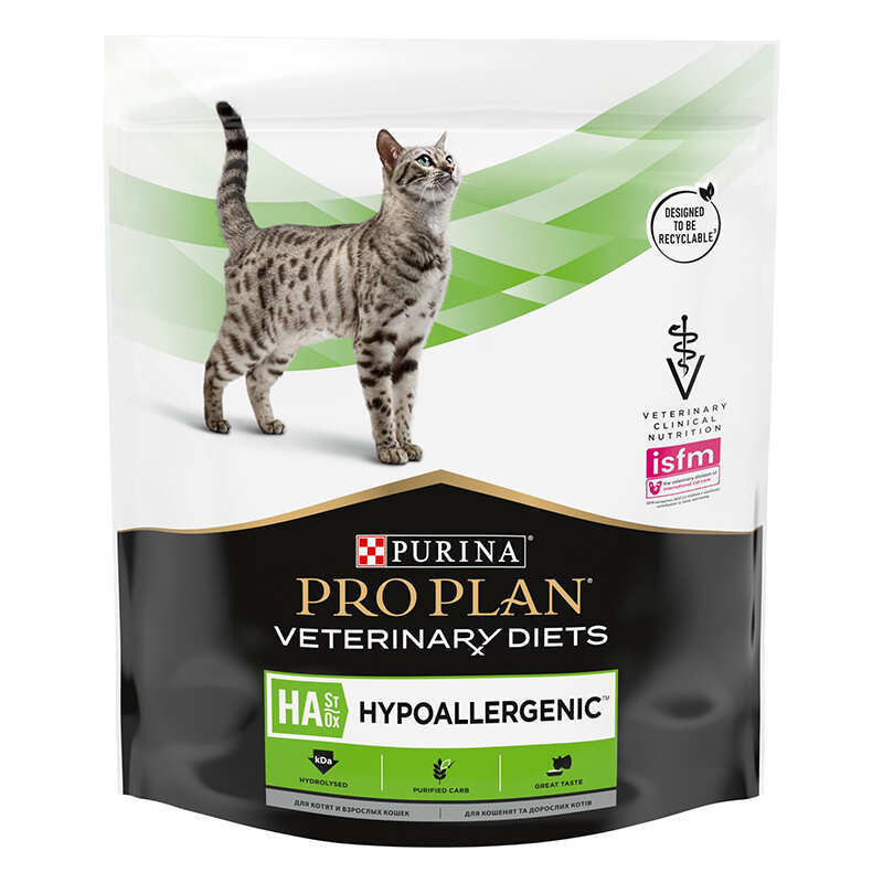 Pro Plan Veterinary Diets (Про План Ветеринари Диетс) by Purina HA Hypoallergenic - Сухой гипоаллергенный корм для кошек (1,3 кг)