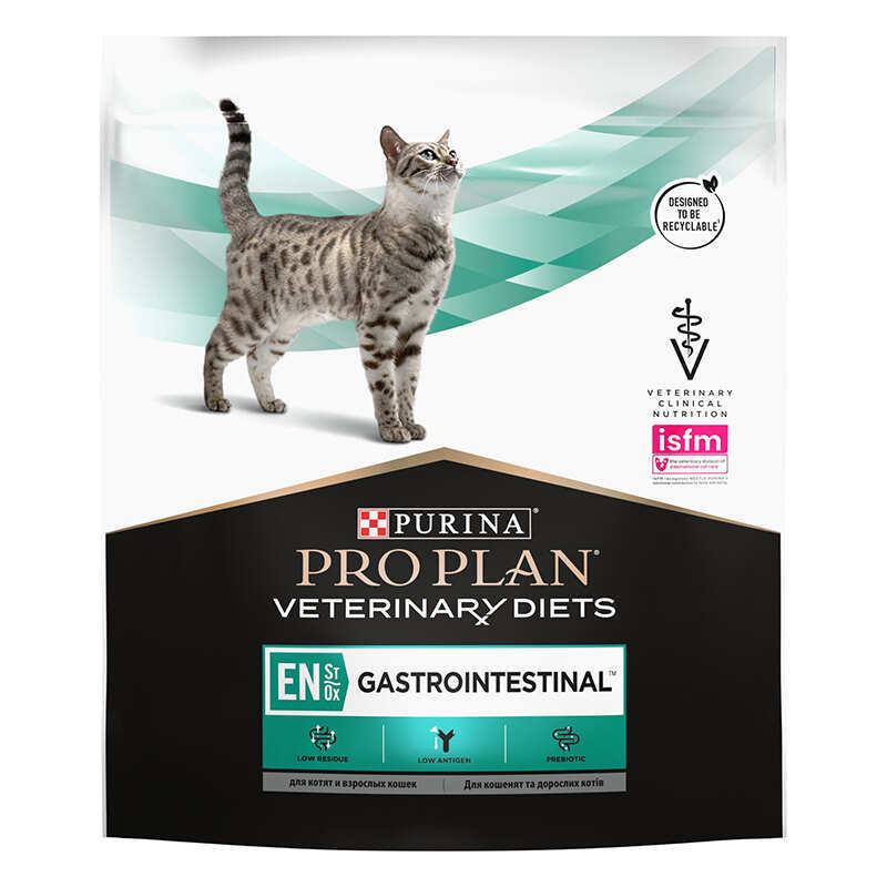 Pro Plan Veterinary Diets (Про План Ветеринари Диетс) by Purina EN St/Ox Gastrointestinal - Сухой корм-диета с курицей для кошек при расстройствах пищеварения (5 кг)