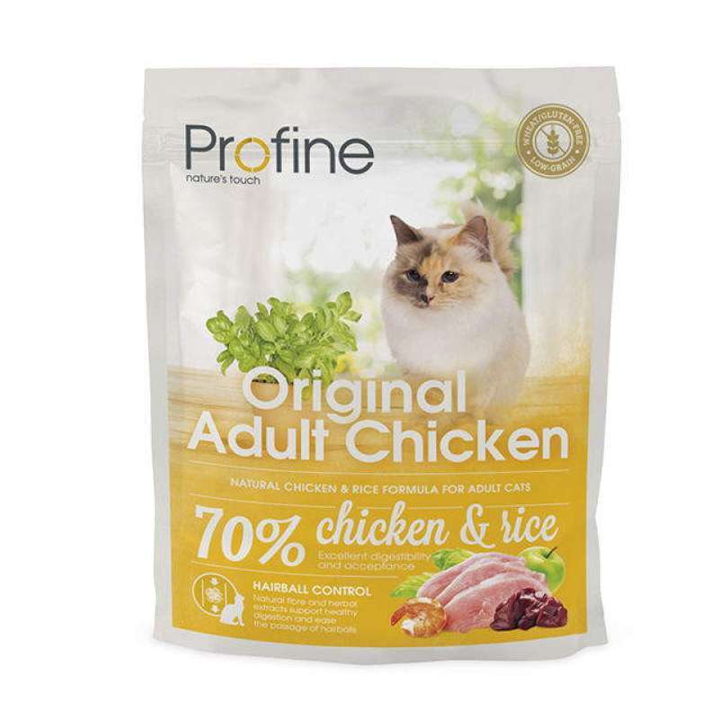 Profine Cat Original Adult - Сухой полноценный корм с курицей для котов и кошек (10 кг)