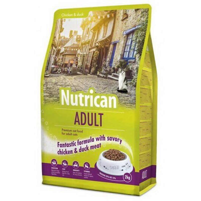 Nutrican (Нутрикан) Adult Cat - Сухой корм с мясом курицы для взрослых котов (10 кг)