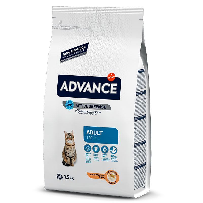 Advance (Эдванс) Cat Adult Сніскеn and Rice - Сухой корм с курицей и рисом для котов (15 кг)