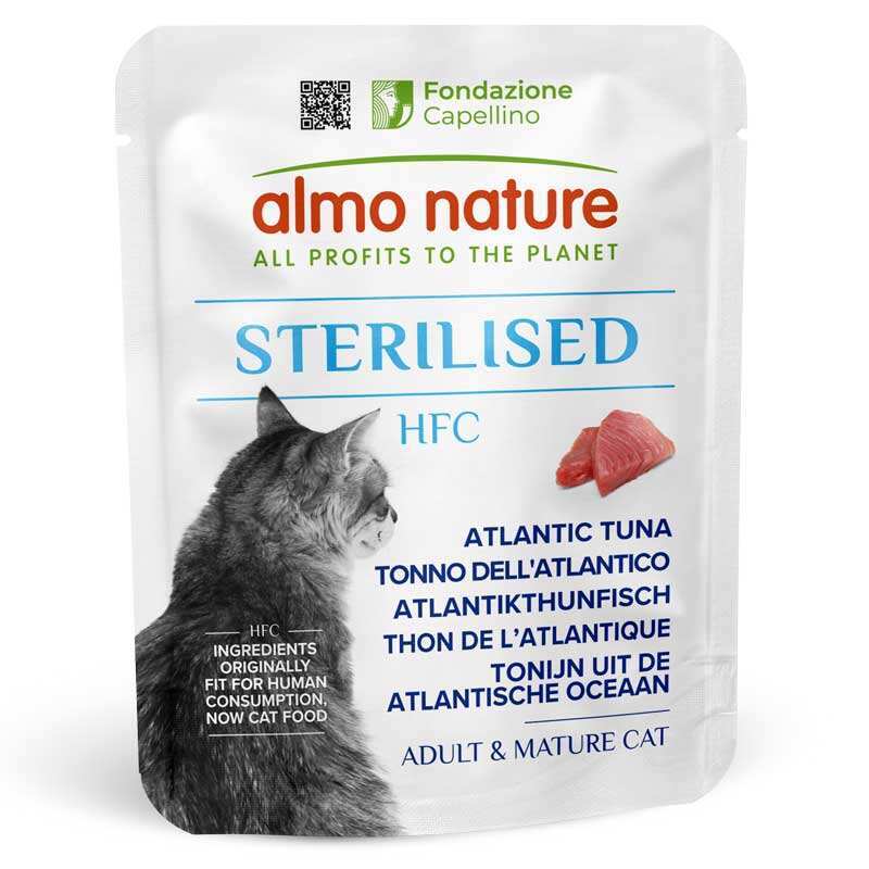 Almo Nature Корм з рис тунець для котів