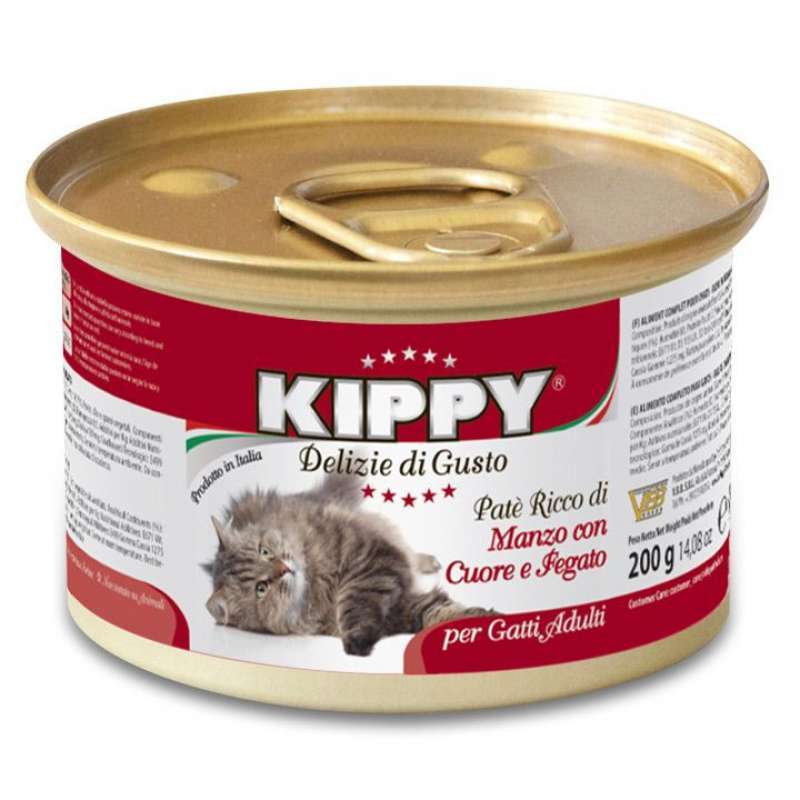 Kippy Корм з м'ясо та м'ясні субпродукти яловичина для котів