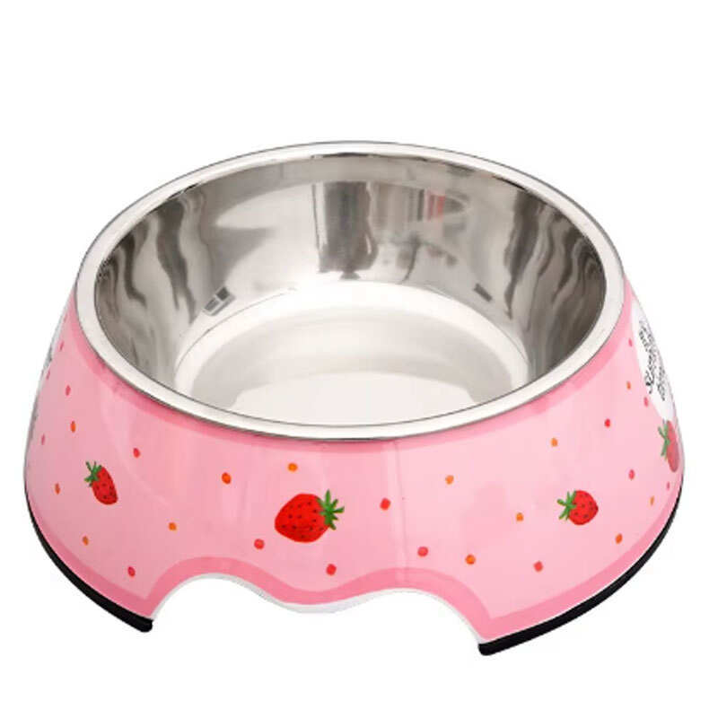Sofly Pet Bowl - Миска зауженная из нержавеющей стали для кошек и собак (S / 200 мл)