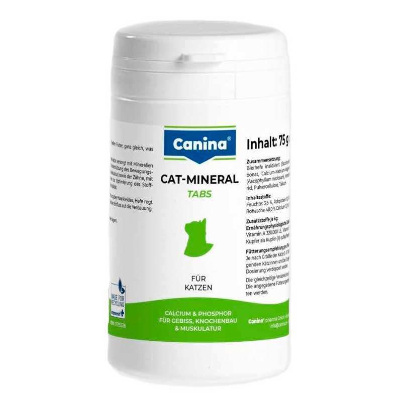 Canina Добавка Канина Cat-Mineral Минеральная для котів