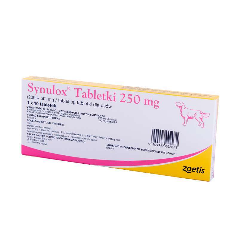 Simparica Препарат Zoetis Зоэтис Synulox для котів