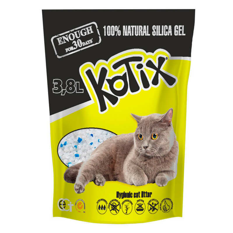 Kotix (Котикс) Наполнитель силикагелевый для кошачьего туалета (5 л)