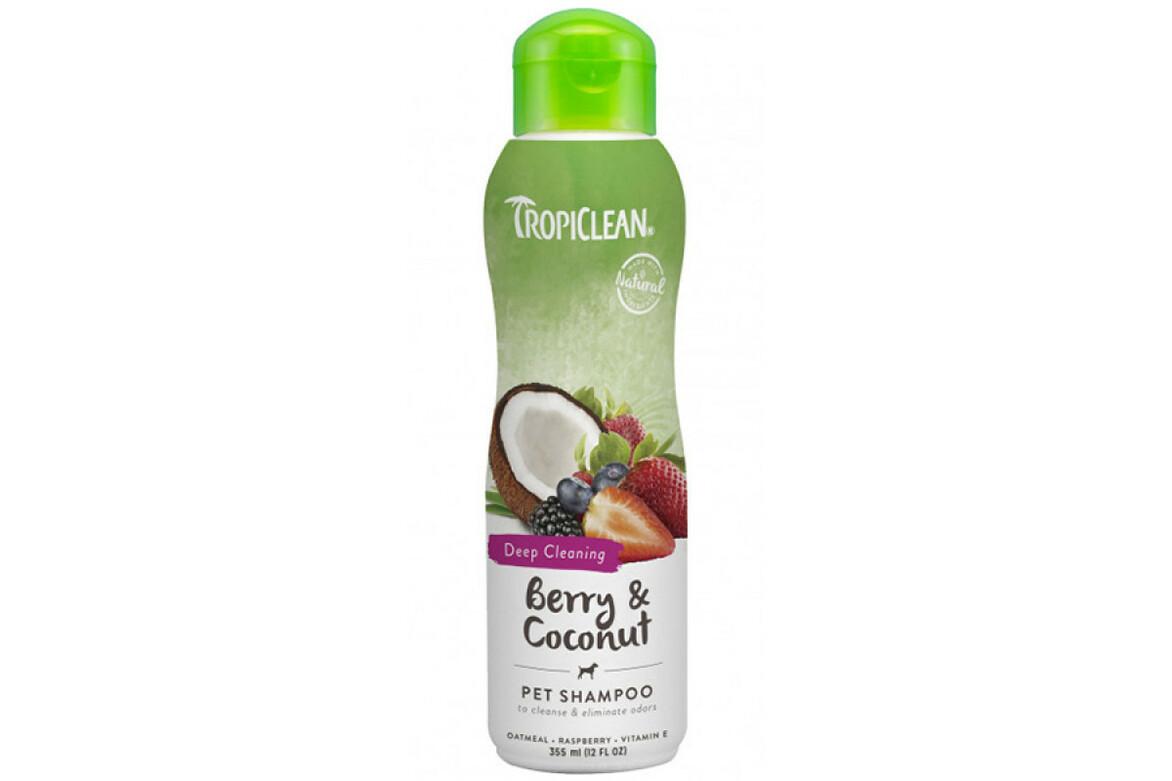 Tropiclean (Тропиклин) Berry &amp;amp; Coconut - Шампунь с кокосом и ягодами для собак и кошек (3,8 л)