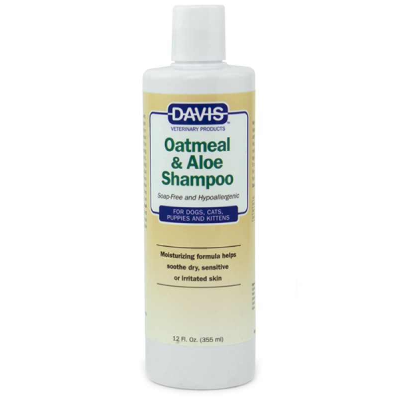 Davis (Дэвис) Oatmeal &amp;amp; Aloe Shampoo - Гипоаллергенный шампунь с овсяной мукой и алоэ для собак и котов (50 мл)