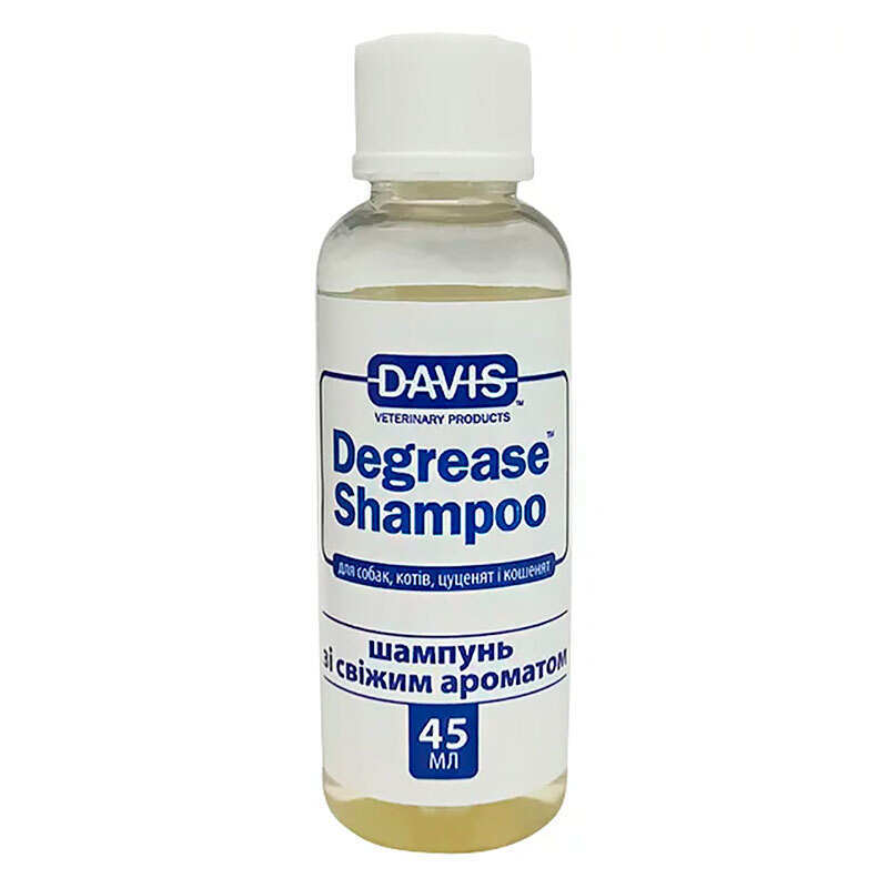 Davis (Дэвис) Degrease Shampoo - Обезжиривающий шампунь для собак и котов (473 мл)
