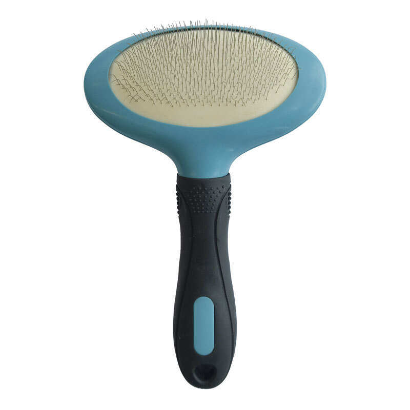 M Pets M-Pets (М-Петс) Hairdo Oval Slicker Brush - Щетка-пуходерка овальная для ухода за шерстью собак (S)