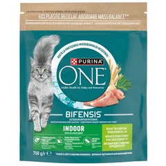 Корм для дорослих кішок сухий Purina ONE Indoor з індичкою, 750 г - 736433