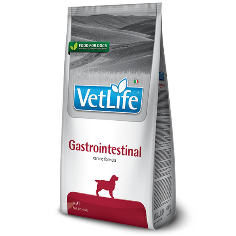 Farmina VetLife Gastrointestinal – Сухой корм-диета с птицей для взрослых собак разных пород с заболеваниями ЖКТ (2 кг)