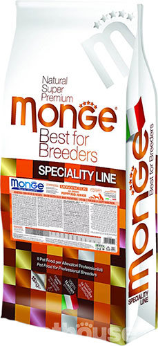 Monge Speciality Line Puppy & Junior All Breeds Duck and Rice
