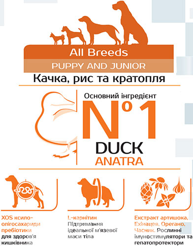 Monge Speciality Line Puppy & Junior All Breeds Duck and Rice