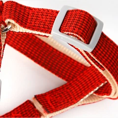 Шлей для собак або кішок з повідцем Taotaopets 1710118 Red (1.5 cm)