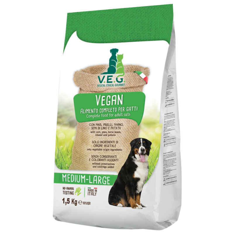 Marpet (Марпет) V.E.G. Vegan Medium/Large - Сухой корм из растительных ингредиентов для взрослых собак средних и крупных пород (12 кг)