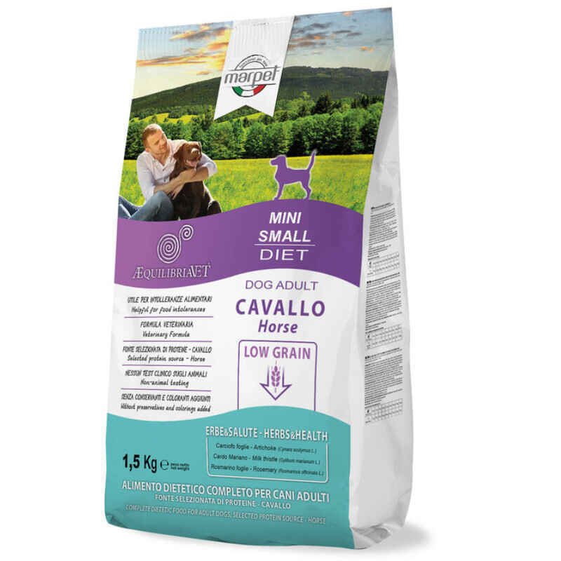 Marpet (Марпет) AequilibriaVET Low Grain Adult Mini/Small Horse - Сухой корм с кониной для взрослых собак малых пород (6 кг)