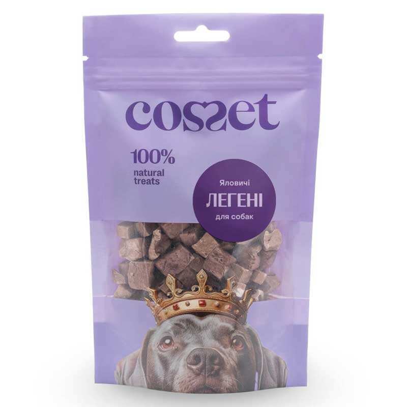 Cosset Ласощі Беззерновые сублимированные говяжьи для собак