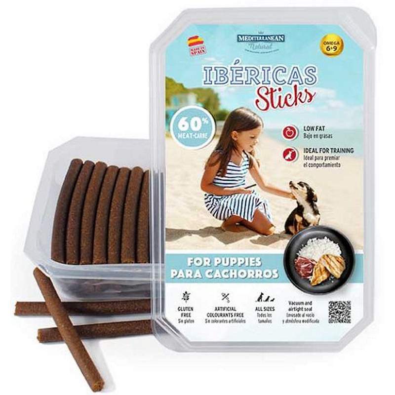 Mediterranean Natural Ibericas Sticks For Puppies - Мясные палочки Иберикас специальная формула для щенков (800 г)