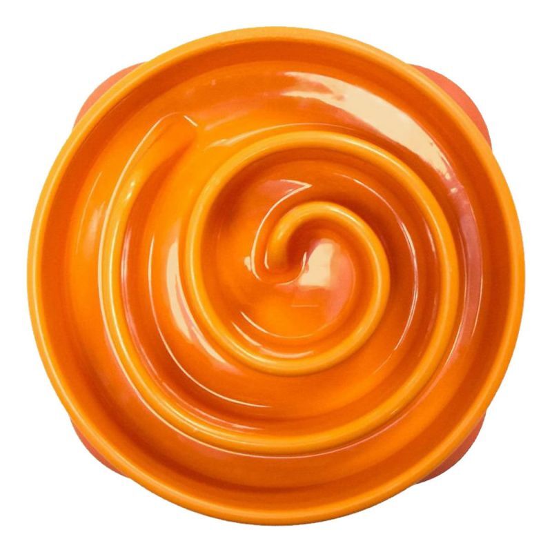 Outward Hound (Аутвард Хаунд) Fun Feeder Slo-Bowl Swirl - Нескользящая миска-лабиринт Водоворот для медленного кормления собак (L)