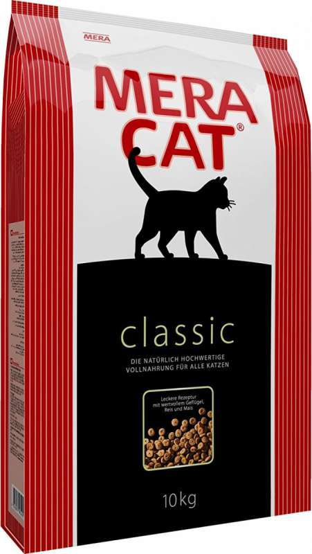 Mera (Мера) MeraCat Classic - Сухой корм с курицей и рисом для кошек всех возрастов (10 кг)