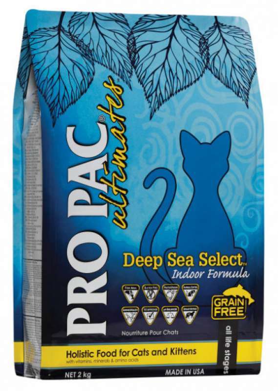PRO PAC (Про Пак) CAT Ultimate Deep Sea Select - Сухой корм с белой рыбой для котов и кошек (6 кг)