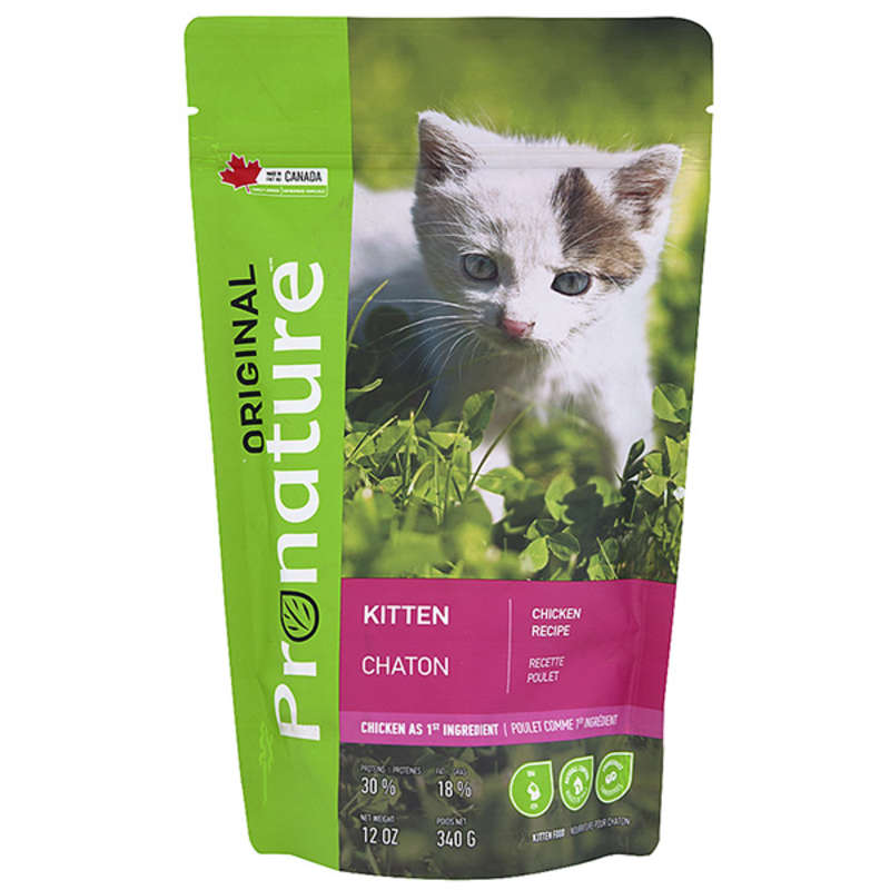 Pronature Original (Пронатюр Ориджинал) Kitten Chicken - Сухой корм с курицей для котят (2,27 кг)