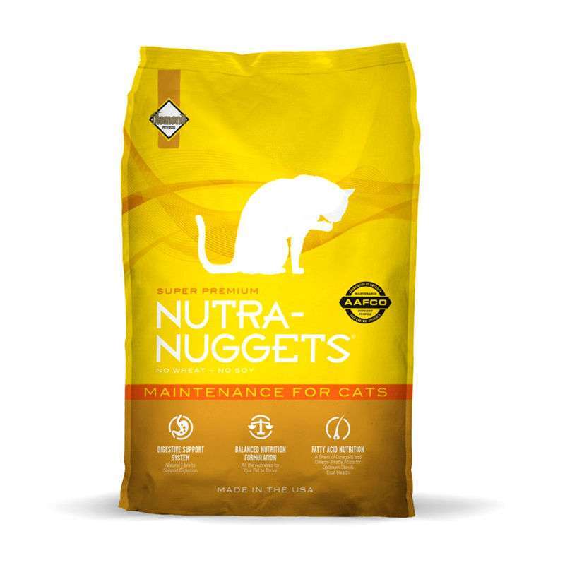 Nutra Nuggets (Нутра Нагетс) Cat Maintenance - Сухой корм с курицей для кастрированных котов (7,5 кг)