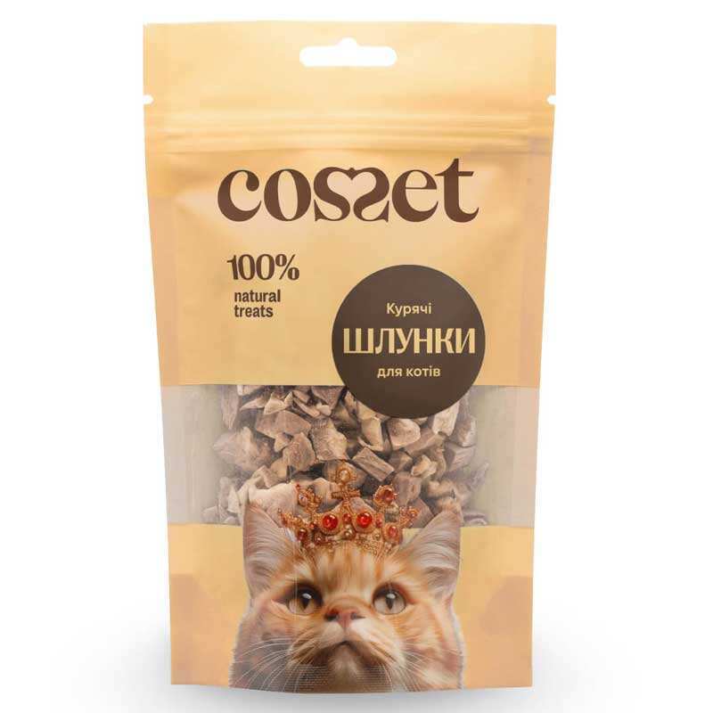 Cosset Ласощі Беззерновые сублимированные куриные для котів