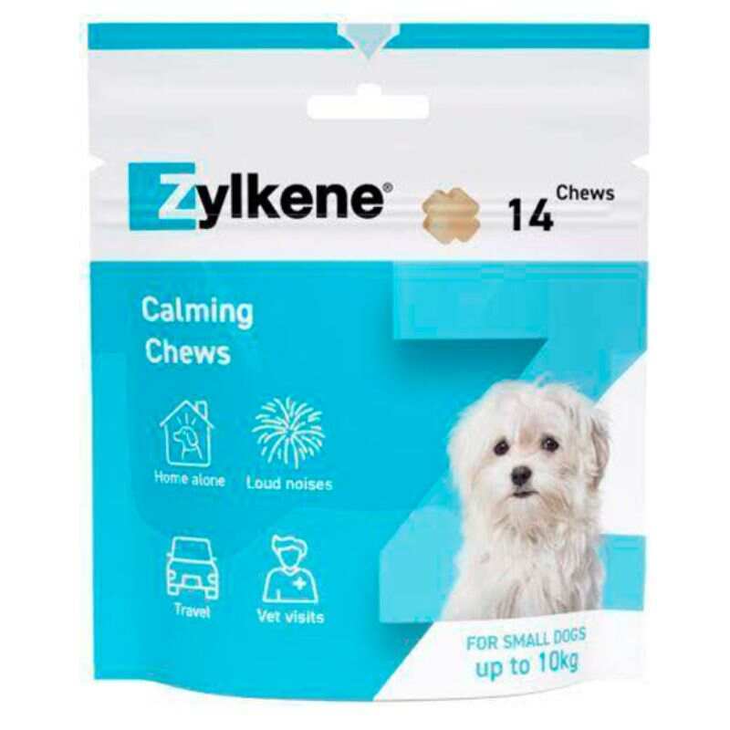 Vetoquinol Zylkene Chews - Жевательные пастилки с успокаивающим действием для собак (225 мг (10-30 кг))