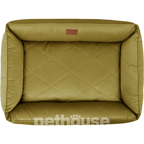 Harley and Cho М’який лежак з бортами Sofa Velour Olive