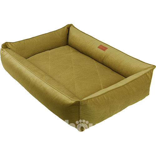 Harley and Cho М’який лежак з бортами Sofa Velour Olive