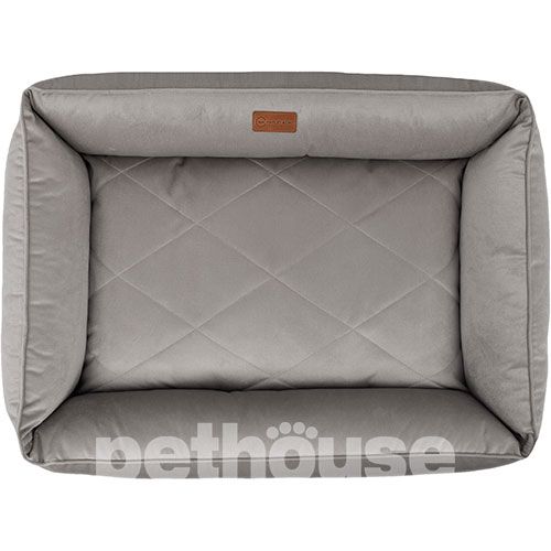 Harley and Cho М’який лежак з бортами Sofa Velour Gray