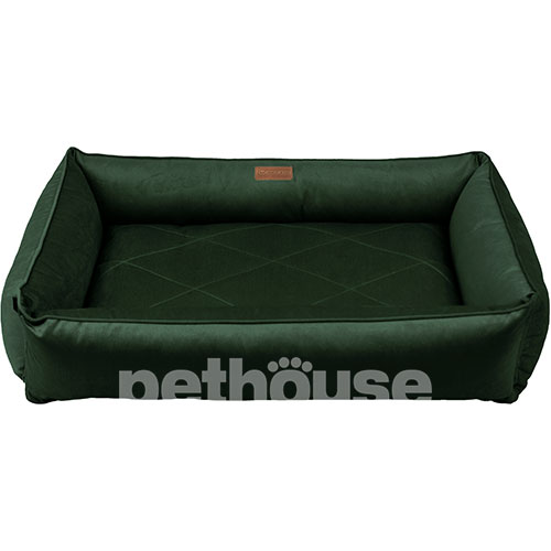 Harley and Cho М’який лежак з бортами Sofa Velour Green