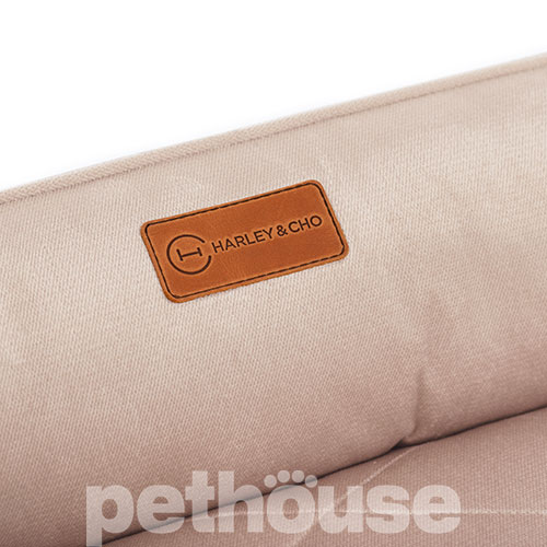 Harley and Cho М’який лежак з бортами Sofa Velour Pudra