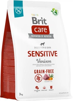 Сухой корм Brit Care Dog Grain-free Sensitive для собак с чувствительным беззерновым травлением с олениной 3 кг (172209)