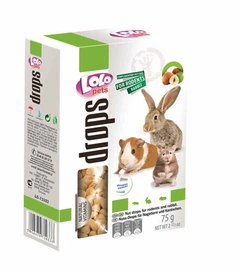 LoLo PETS Ласощі гризунів кролика Дропси для хом'яків