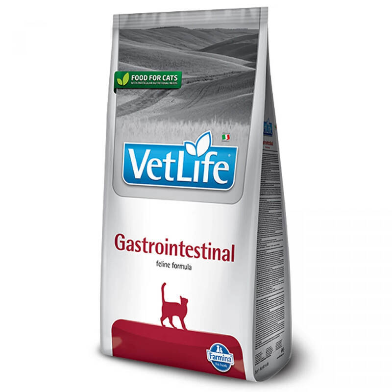 Farmina VetLife Gastrointestinal – Сухой корм-диета для кошек при заболевании ЖКТ (400 г)