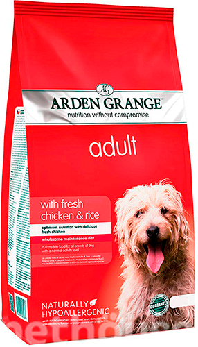 Arden Grange Adult Dog Chicken & Rice — Сухий корм для собак