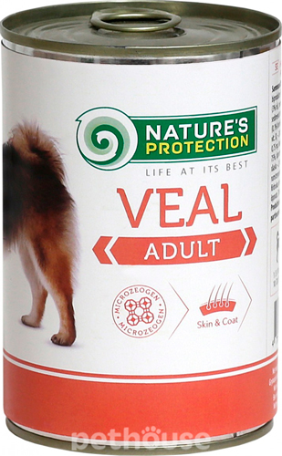 Nature's Protection Dog Adult Veal — Вологий корм для собак