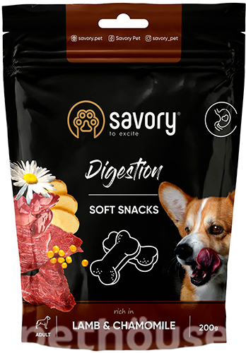 Savory Ласощі Digestion Soft ягням для собак