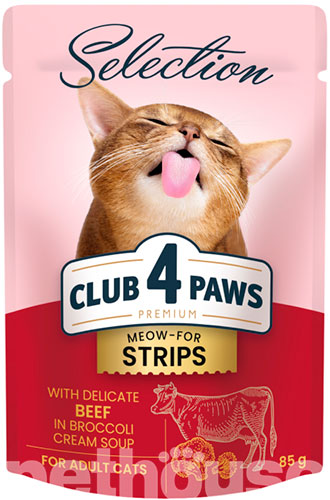 Club 4 Paws Корм з яловичиною для котів