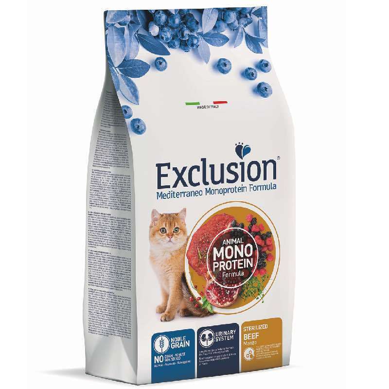 Exclusion Корм з яловичиною для дорослих котів