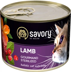Savory Корм з ягнятиною для котів